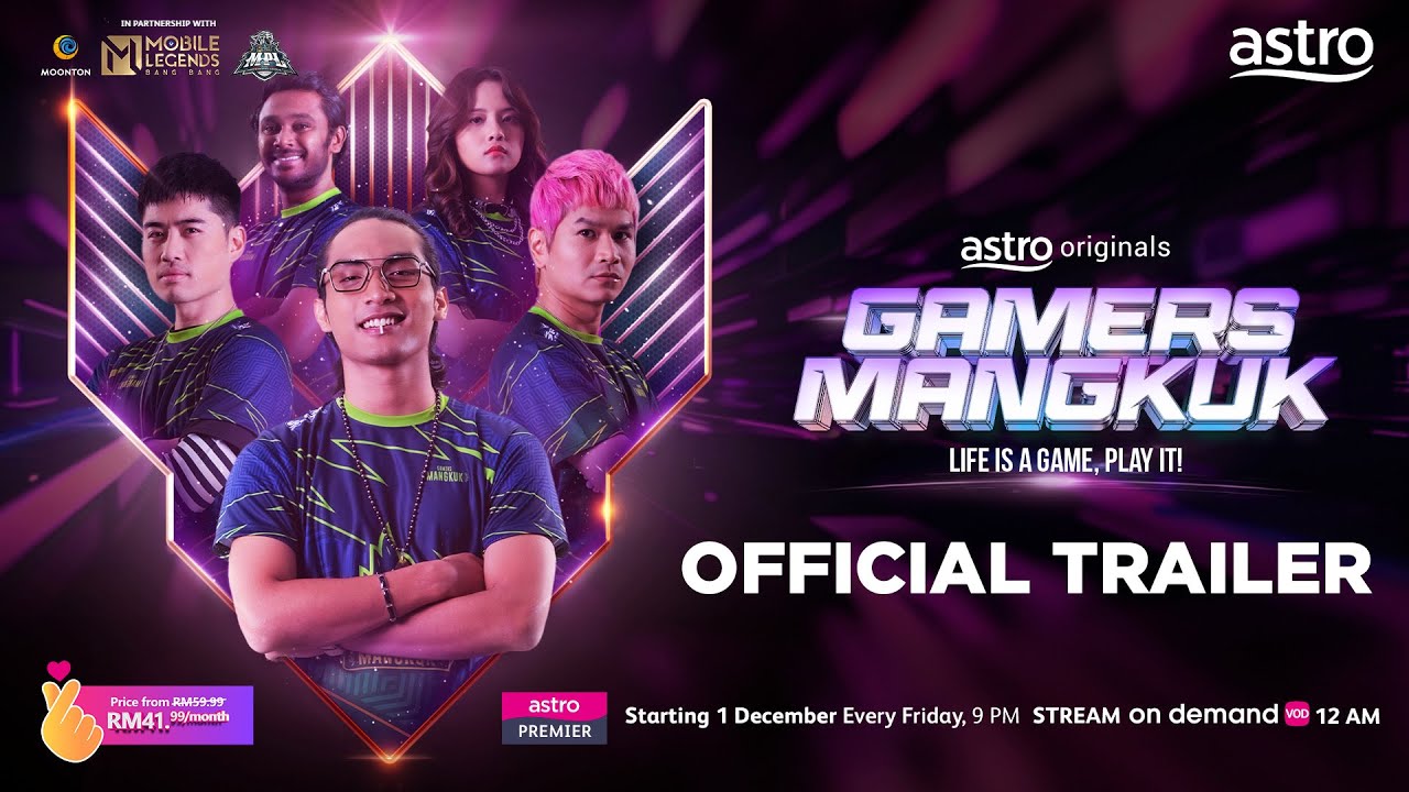GAMERS MANGKUK | LIFE IS A GAME, PLAY IT! | OFFICIAL TRAILER | 1ST DECEMBER 2023