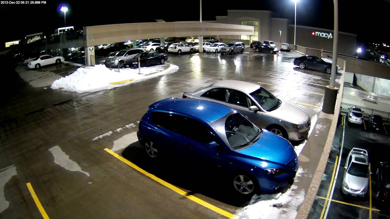 ClearPix Camera Mall Parking at Night