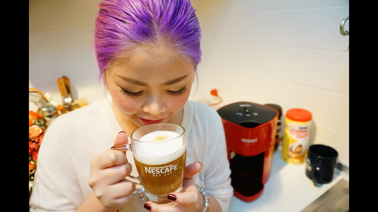 แกะกล่องลองใช้เครื่องชงกาแฟใหม่ล่าสุด NESCAFE Red Cup
