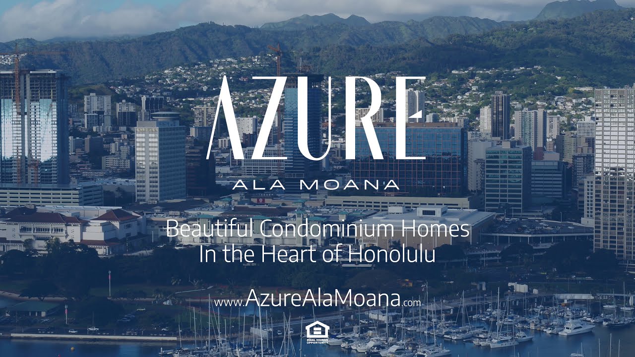 The Heart Of Honolulu As Seen From Azure Ala Moana