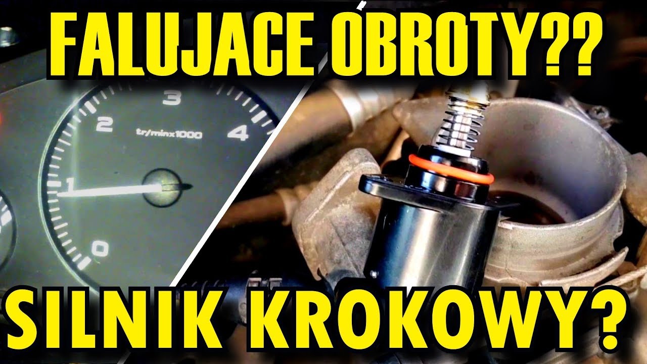 Falujące obroty na biegu jałowym a silnik krokowy ?