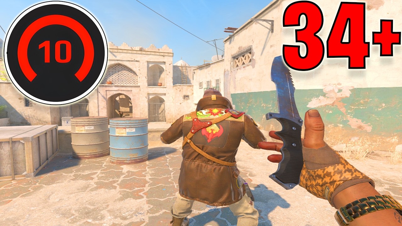 Counter Strike 2 Dust2 Gameplay (FACEIT Duo POV No Commentary)