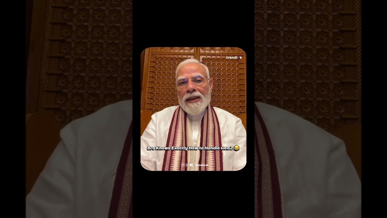 Modi Ji&rsquo;s Gen Z Moment Is Breaking the Internet 😂🔥
