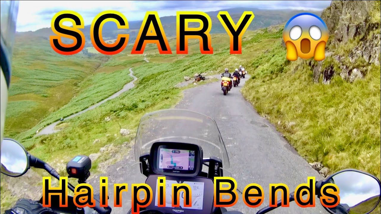 Triumph Tiger 900 GT Pro - Scary Hairpin Bends in the Lake District 😱