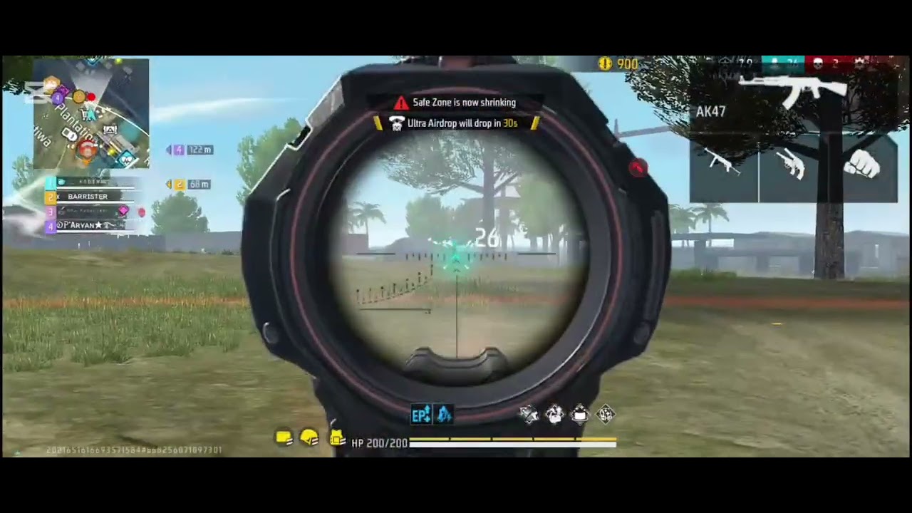 FREE FIRE BR RACK 25 KILLS 💯🎯🔫