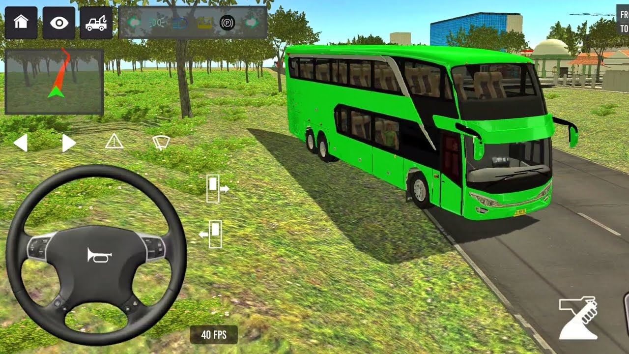 Part -32 : Bus Simulator Indoneshia || Bus Wala Game || Bus Wala Game #gamingvideos #bus 