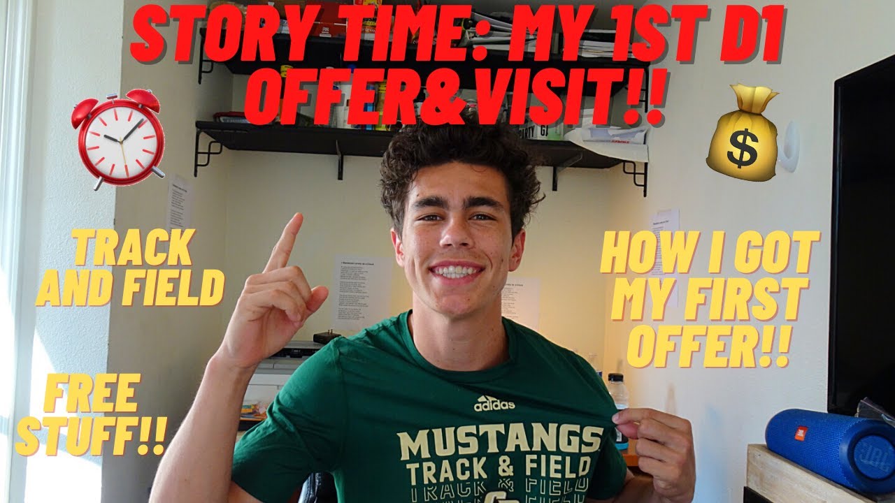 STORY TIME: My First D1 Offer & Recruiting Trip!! (Track&Field)