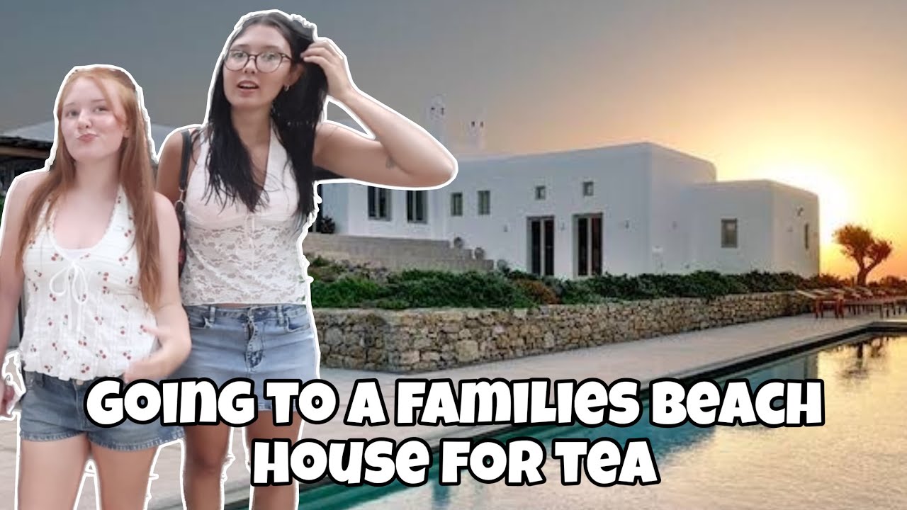 We Met a Family & Went to their Beach House for Dinner! 🥰