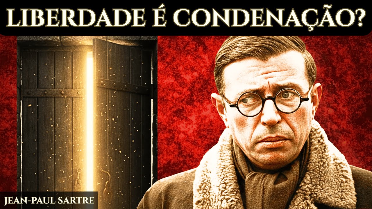 JEAN-PAUL SARTRE: O Segredo Para Encontrar Propósito Quando Nada Parece Importar | Existencialismo