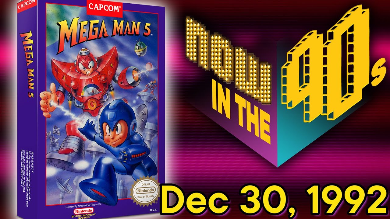 Mega Man 5 Sneaks in as the Final Game of 1992