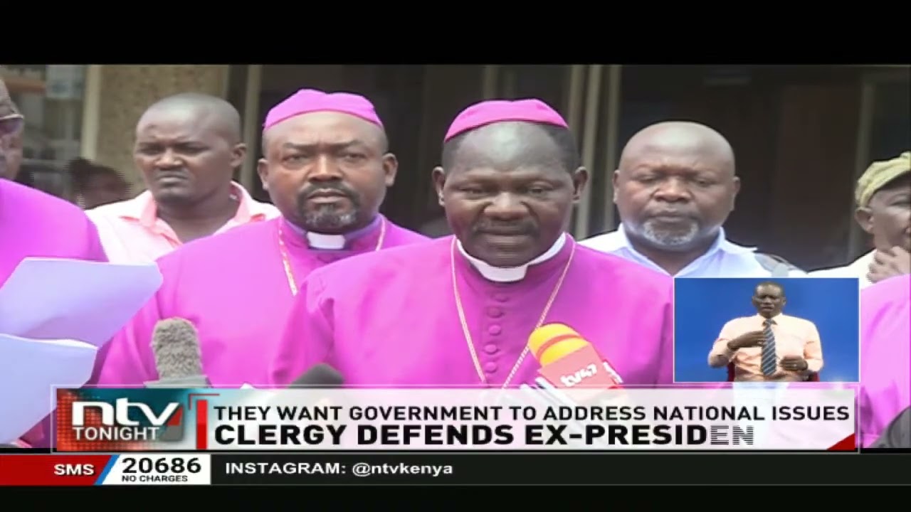 Clergy defends Ex-President Uhuru Kenyatta