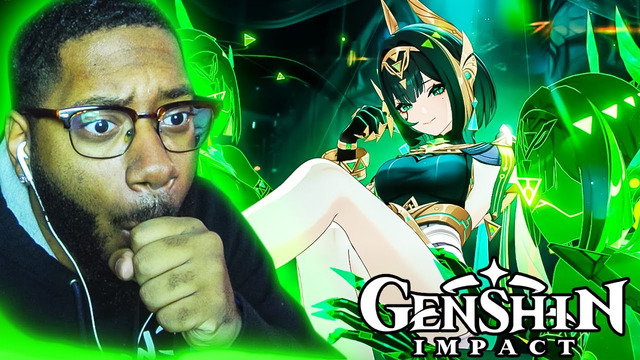 WUWA FAN REACTS TO GENSHIN IMPACT Nefer Character Trailer