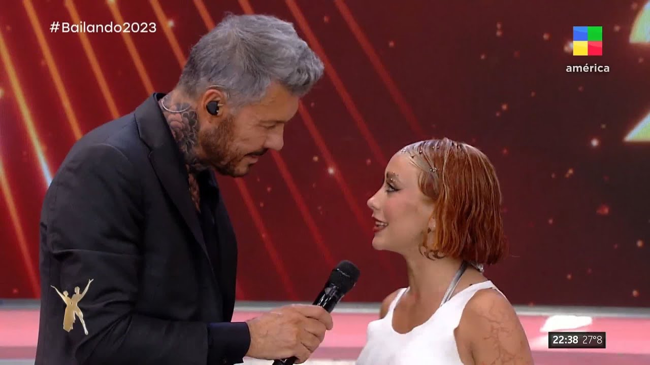 😂 El palito de Tuli Acosta para Marcelo Tinelli