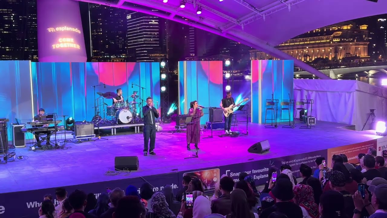 Rahila Rashun & Thaqif - Indonesia Medley songs at Singapura Live 4.0 & Singa Maksima x Locals Only