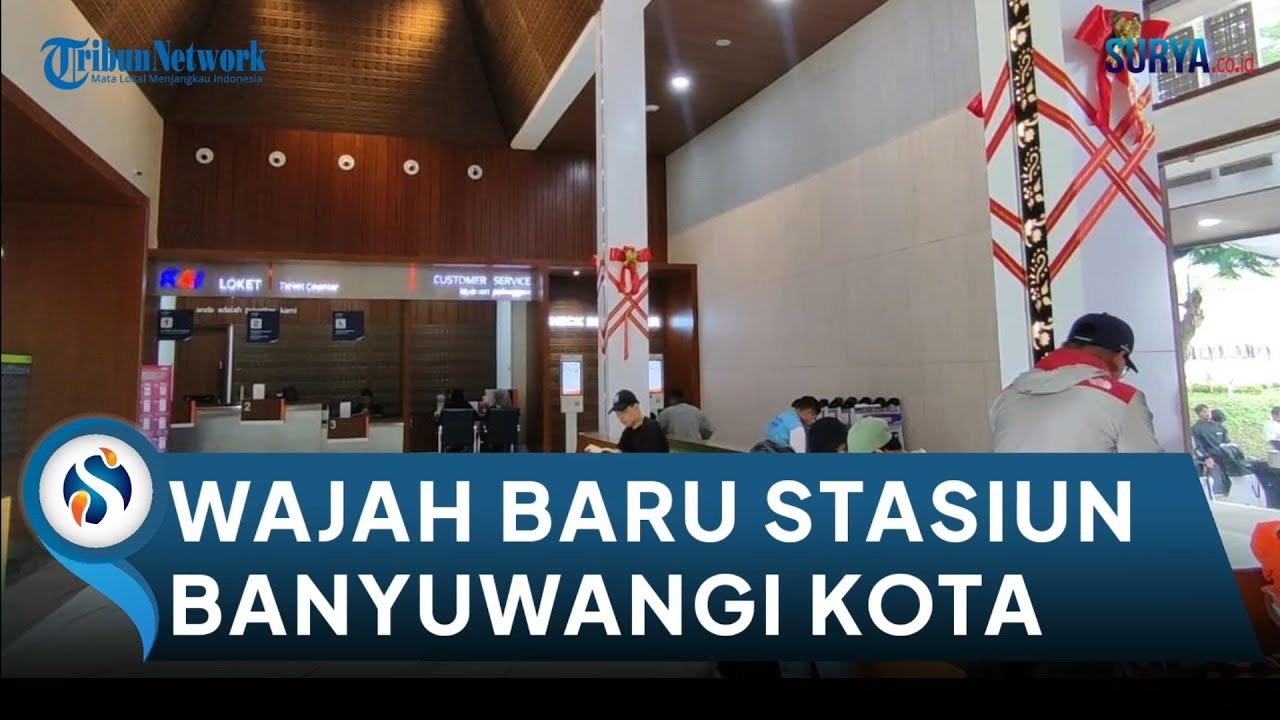 Penumpang Kereta di Banyuwangi Potensial, KAI Resmikan Bangunan Baru Stasiun Banyuwangi Kota