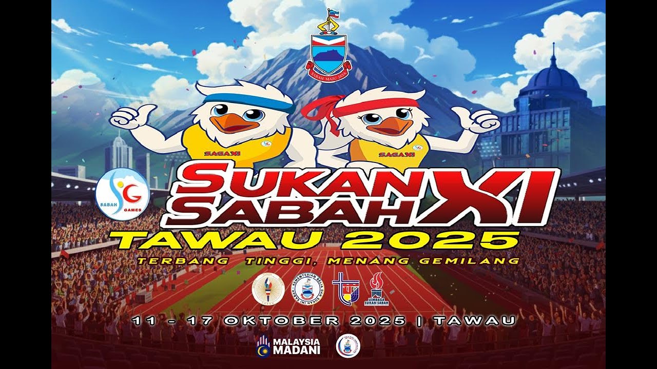MAJLIS PERASMIAN PEMBUKAAN SUKAN SABAH SAGA XI TAWAU 2025