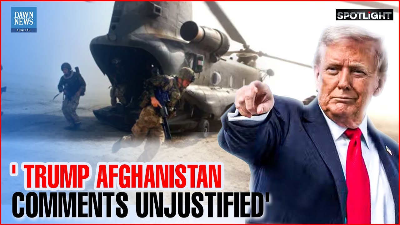 Retired UK Colonel Calls Trump Afghanistan Comments Unjustified | Dawn News English