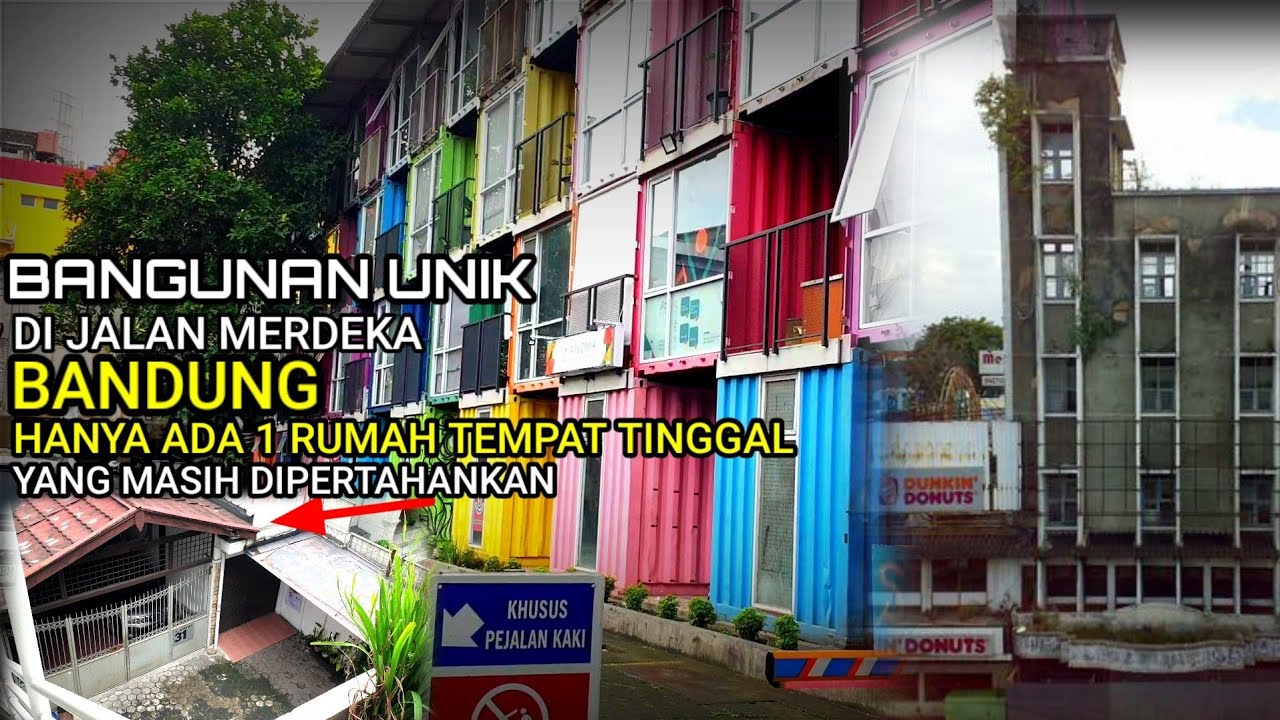 MENELUSURI KAWASAN ELITE JALAN MERDEKA BANDUNG‼️Dulu dikenal Angker Bekas Bioskop Panti Karya