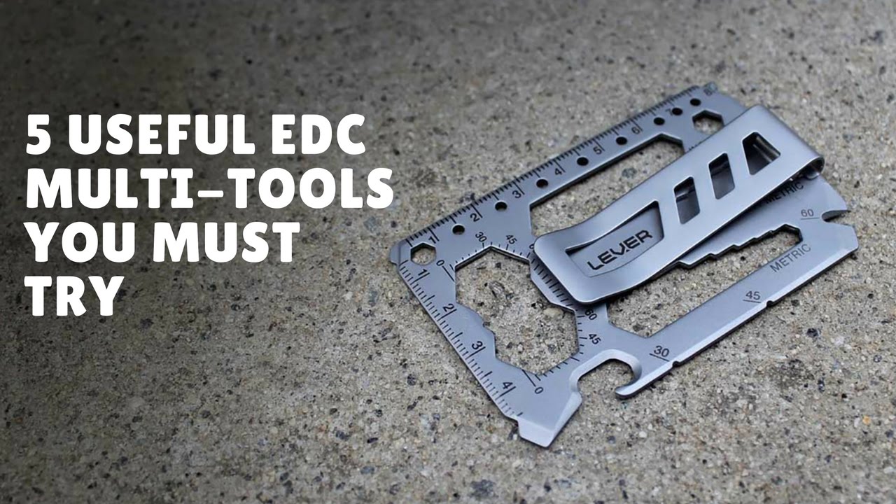5 Useful EDC Multi-Tools You Must Try