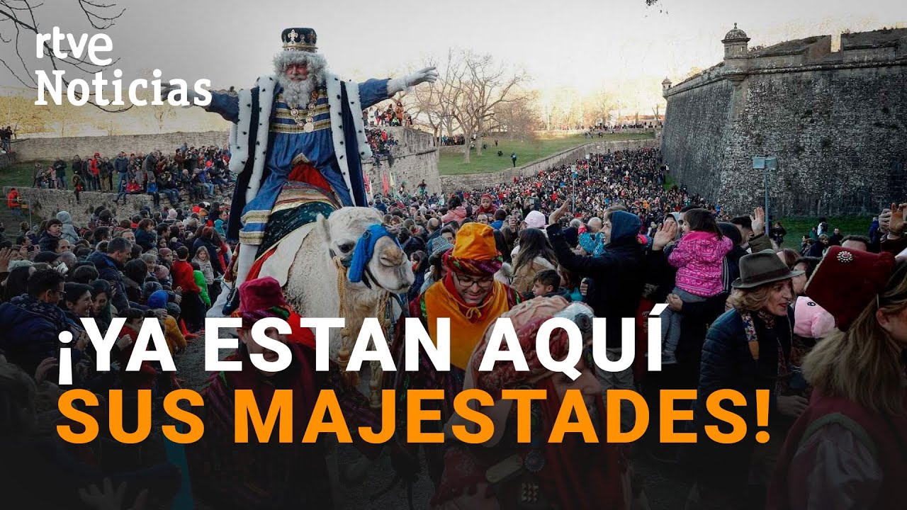 La CABALGATA de los REYES MAGOS vuelve otro año más a las CIUDADES ESPAÑOLAS I RTVE