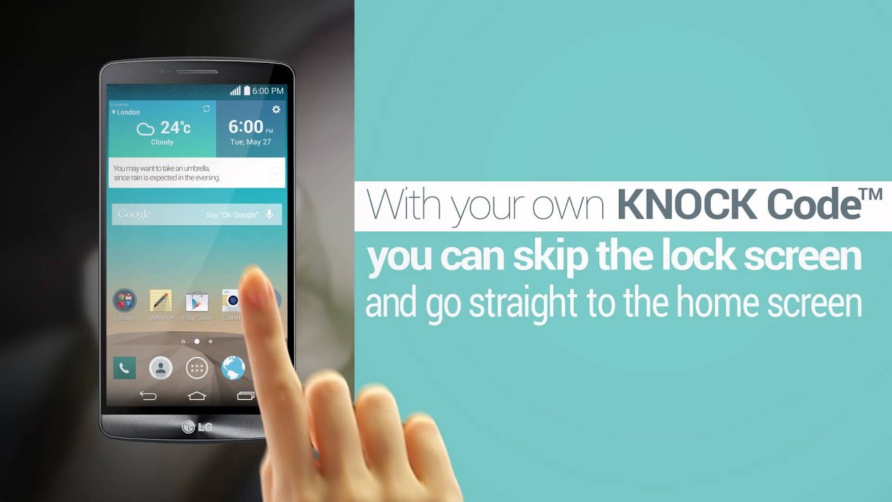 LG G3 : Smart Tips - KNOCK Code™