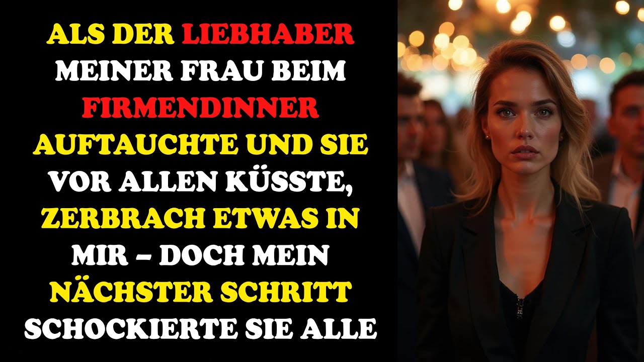 MEINE FRAU WURDE VOR ALLEN ENTHÜLLT – ICH LEGTE DIE BEWEISE BEIM FIRMEN-DINNER OFFEN