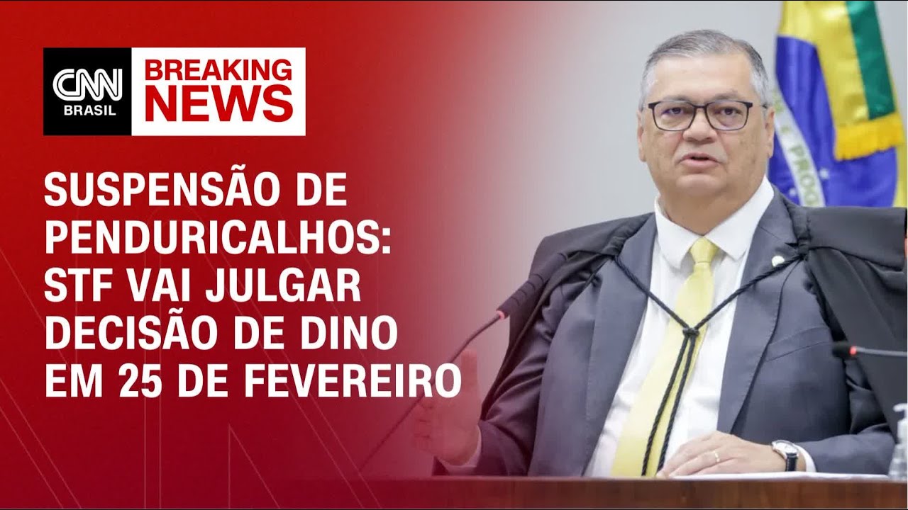 STF julga no dia 25 de fevereiro decisão de Flávio Dino sobre penduricalhos | HORA H