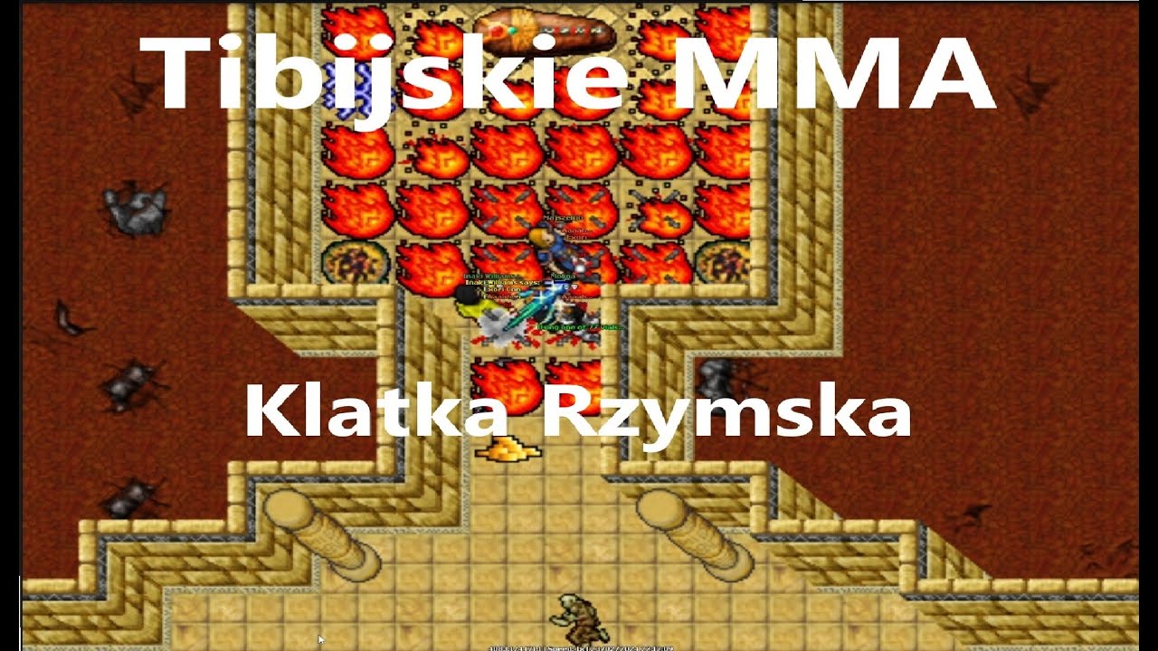 Realera Tibia PK - ☠ Klatka Rzymska ☠ [Realera 8.0 Etheria] #tibia #realera #old #mmorpg  #pvp