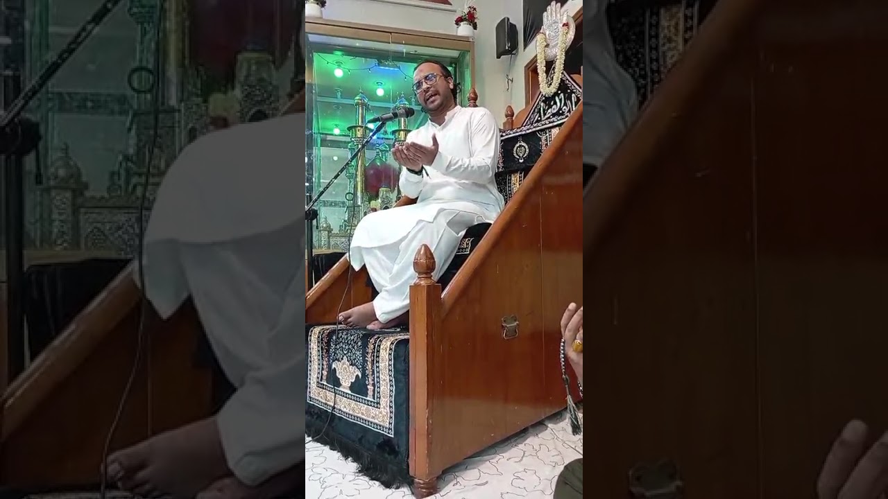 Seena e Akbar(as) Recite Shehbaz Haideri Kalam Purdard Soz o Salam . 
