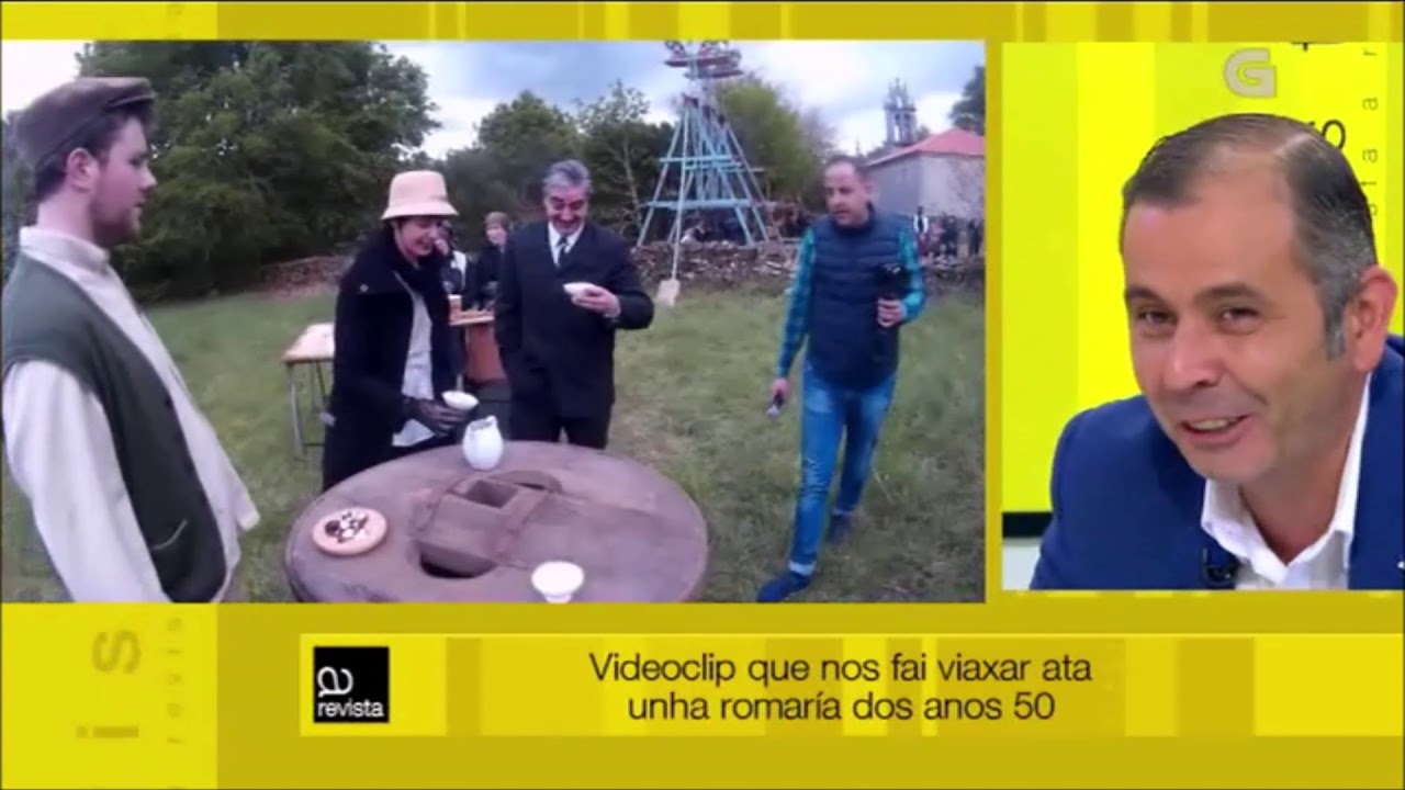 Cristina Pascual e Os do Fuelle en A Revista TVG