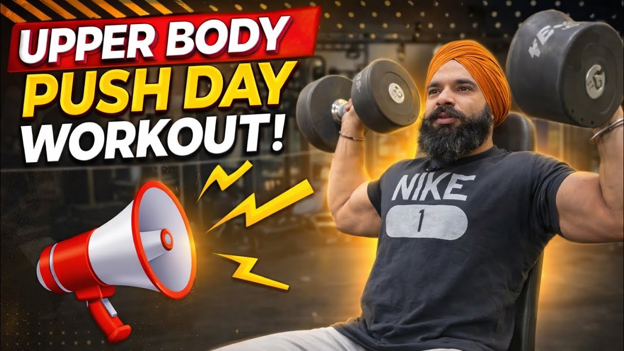 This Push Day Workout Is NOT for Beginners 😤and BIG ANNOUNCEMENT 🚨