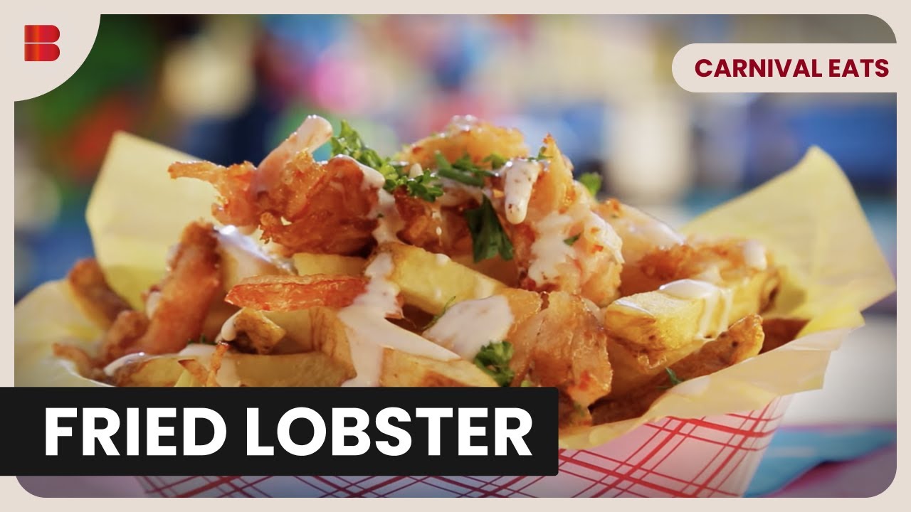 Crispy Lobster Fries with Chipotle Aioli | Carnival Eats | Reality TV