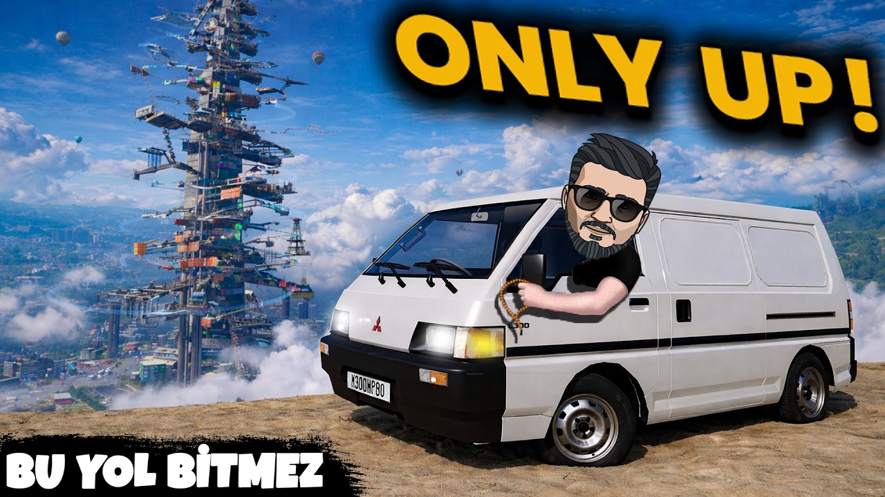 ARABA İLE ONLY UP YOLLARI │ Beam.ng Drive