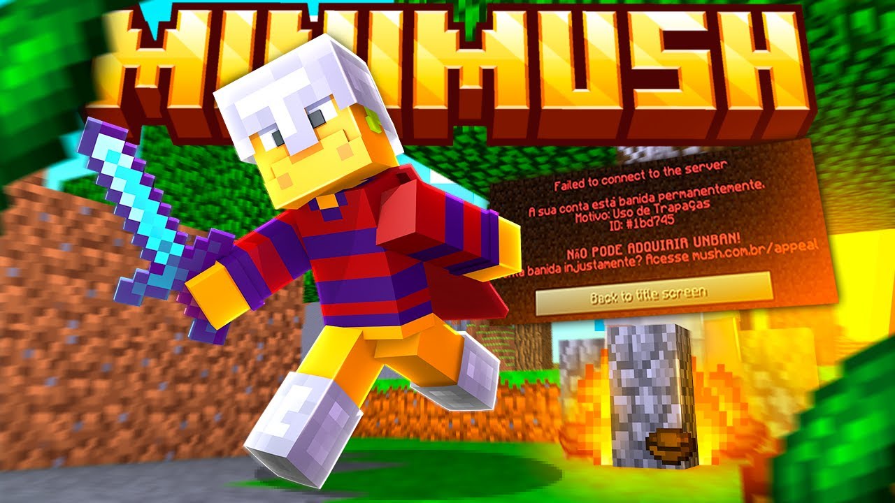 Todo mundo tomou BAN contra mim no MINIMUSH kkkkkkkkkk eZ