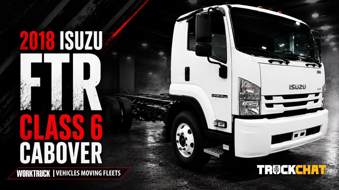 2018 Isuzu FTR Class 6 Cabover Truck Walkaround