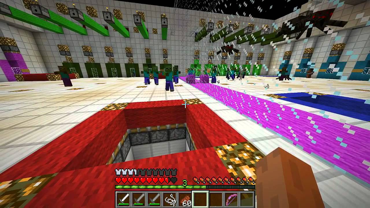 Minecraft Pit Frenzy 1v1 with Vikkstar & JeromeASF