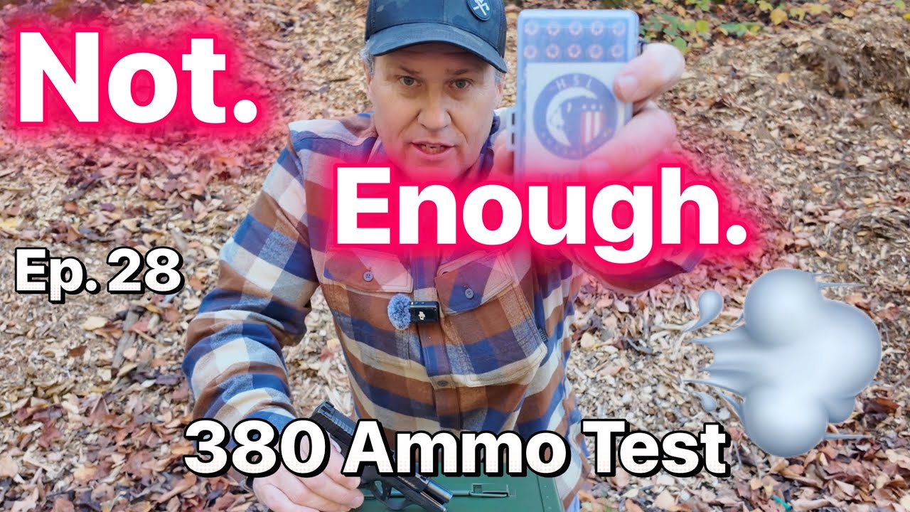 HSL 100gr JHP ПРОВАЛЕН? Баллистический тест .380 ACP S&W Bodyguard 2.0 &mdash; Эпизод 28