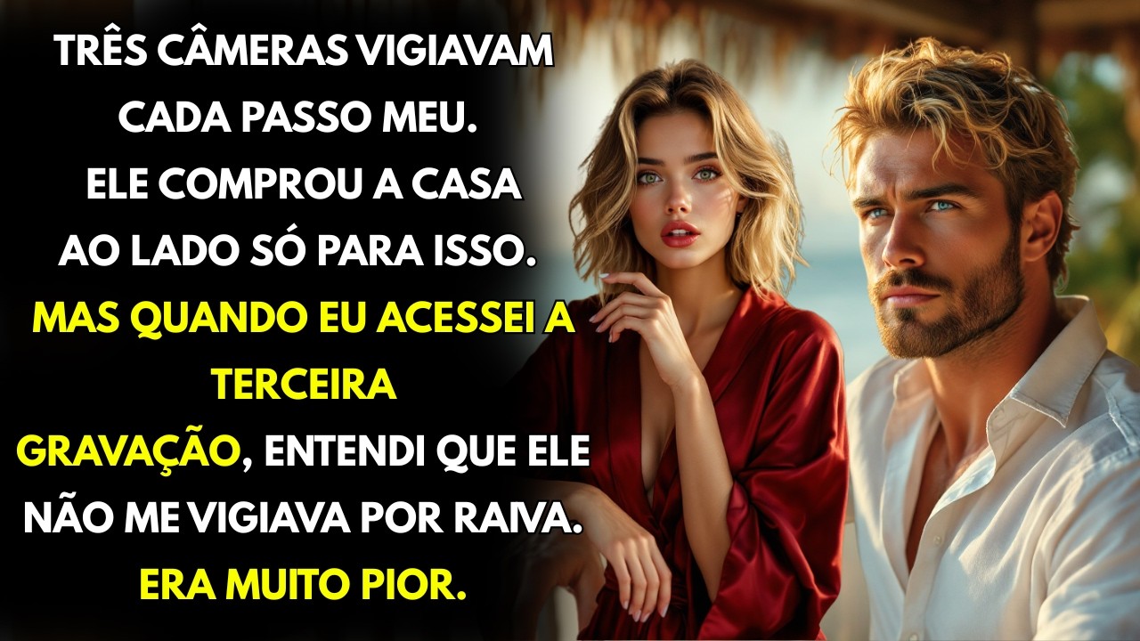 ELE COMPROU A CASA AO LADO SÓ PARA ME VIGIAR. MAS A CÂMERA MOSTROU O QUE ELE NÃO QUERIA ADMITIR.