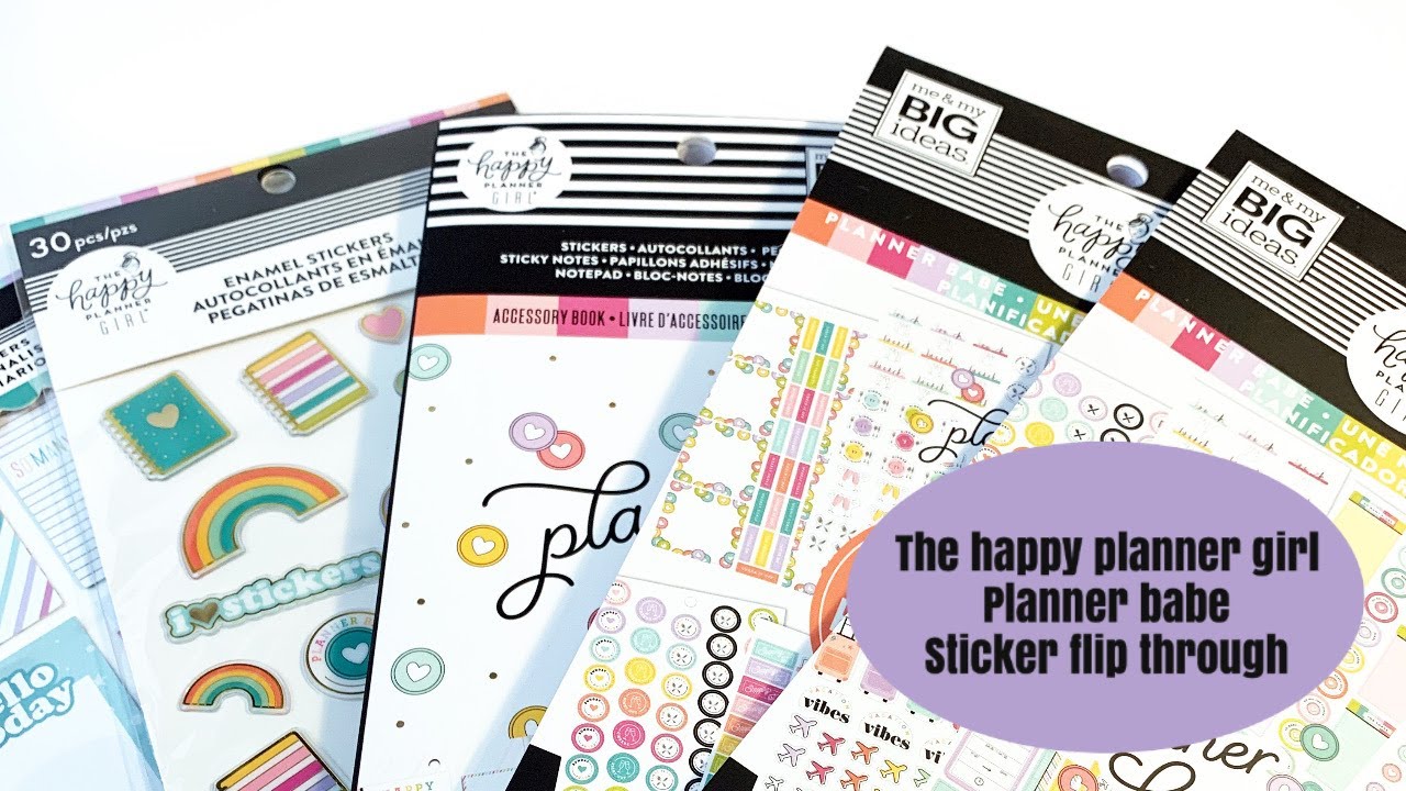 The Happy Planner Girl - PLANNER BABE - Stickers