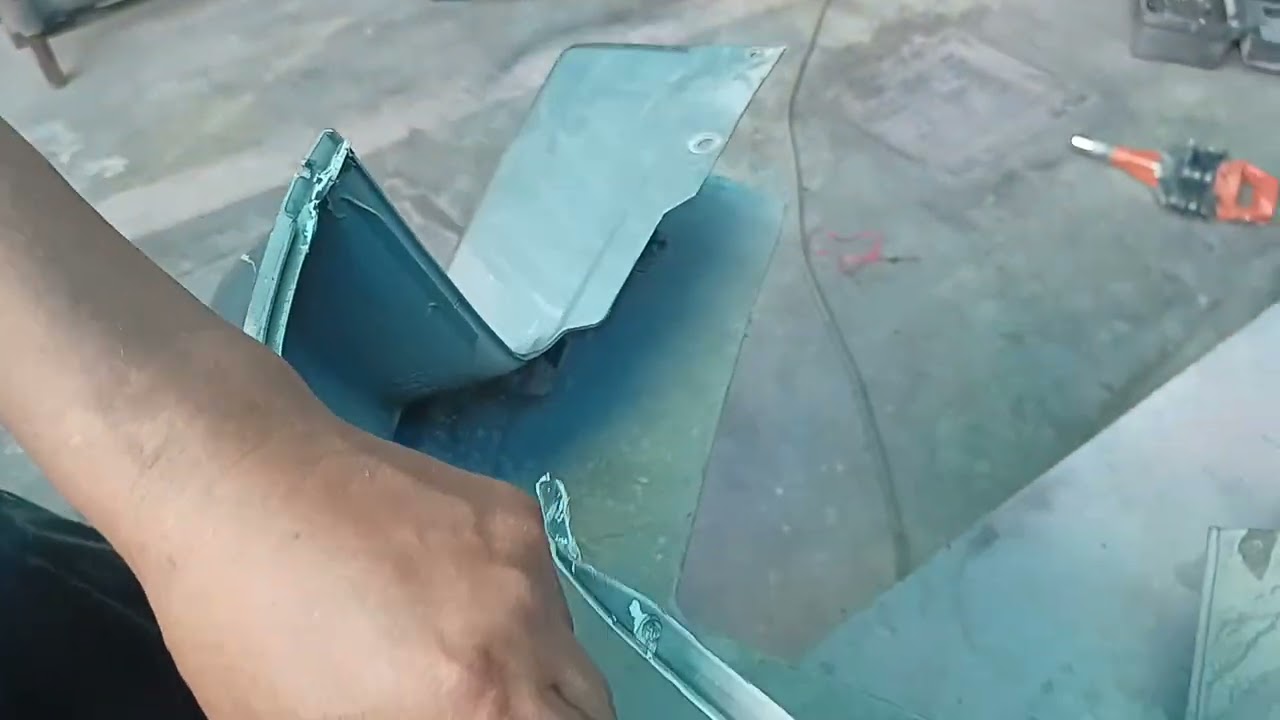 Reparación de parachoque Mitsubishi Montero 