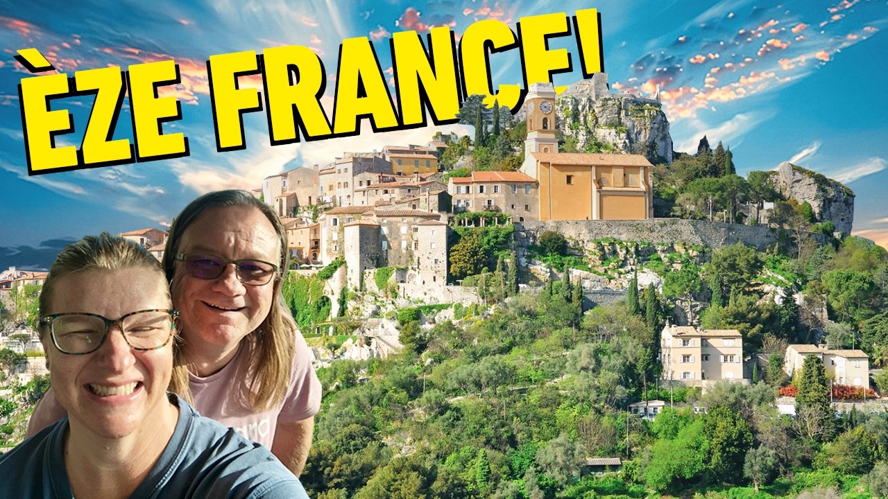 We Explore the HIDDEN Medieval Village Near Nice France!