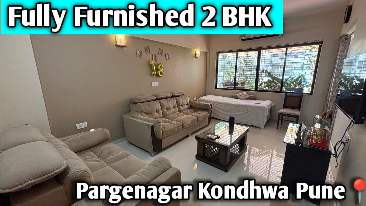 Furnished 2 BHK at Pargenagar Pune📍| 750+ Sqft Carpet | All Amenities | #2bhk #pargenagar  #pune