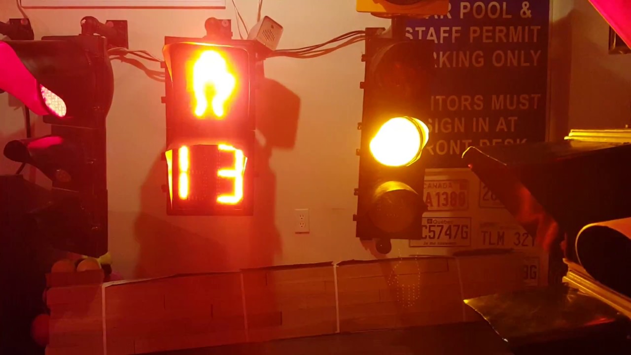 My Traffic Lights with Countdown Reprogram Phase