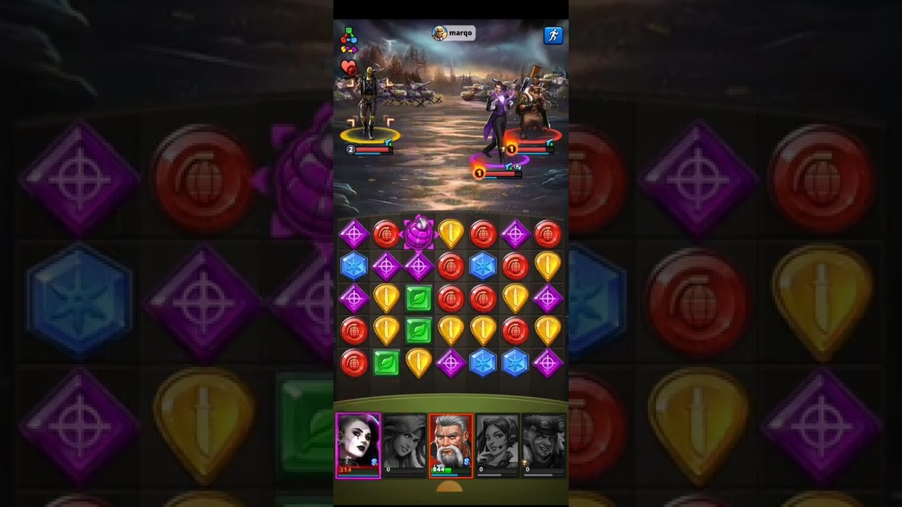 Puzzle Combat: Is the game rigged (watch my fifth attack and decide for yourself...)?