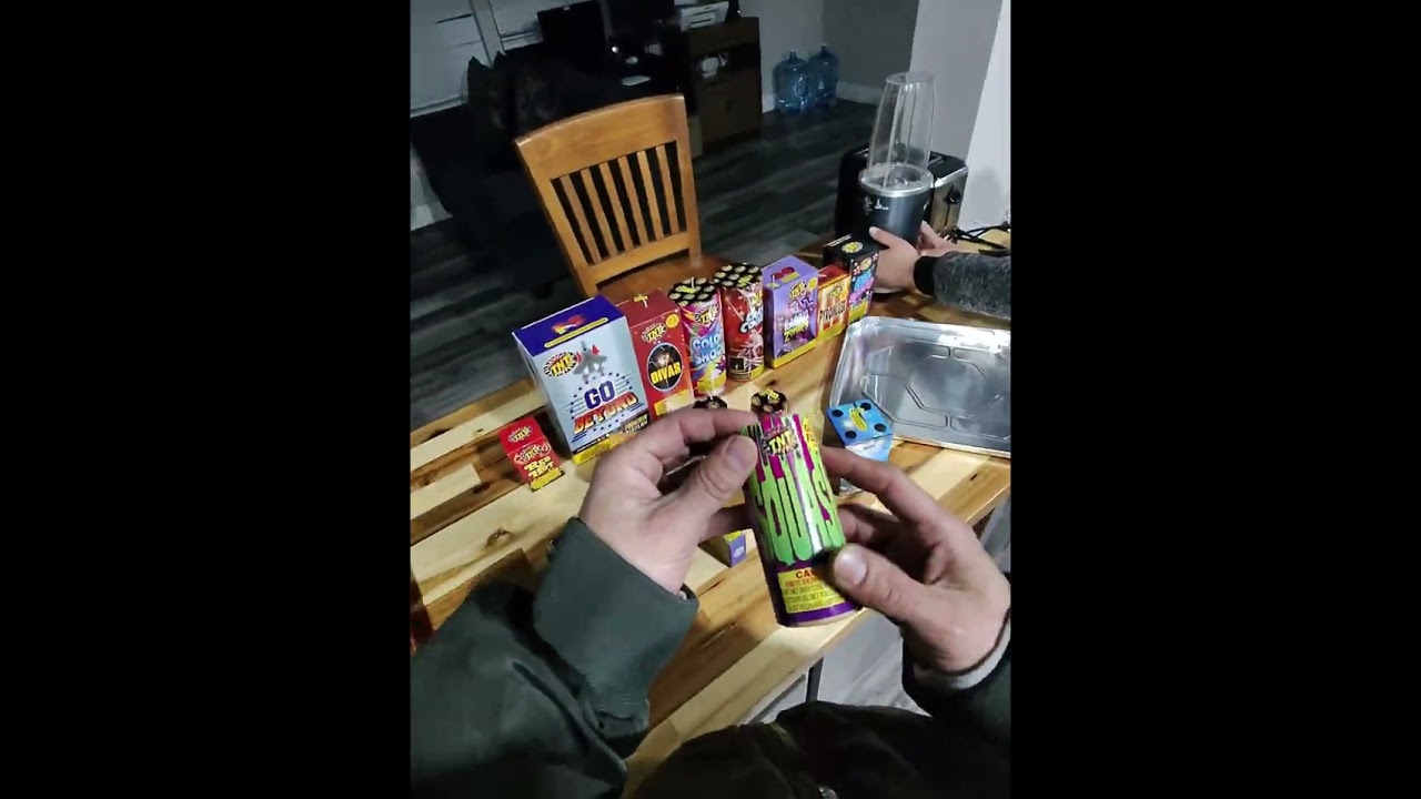 Fireworks en año nuevo