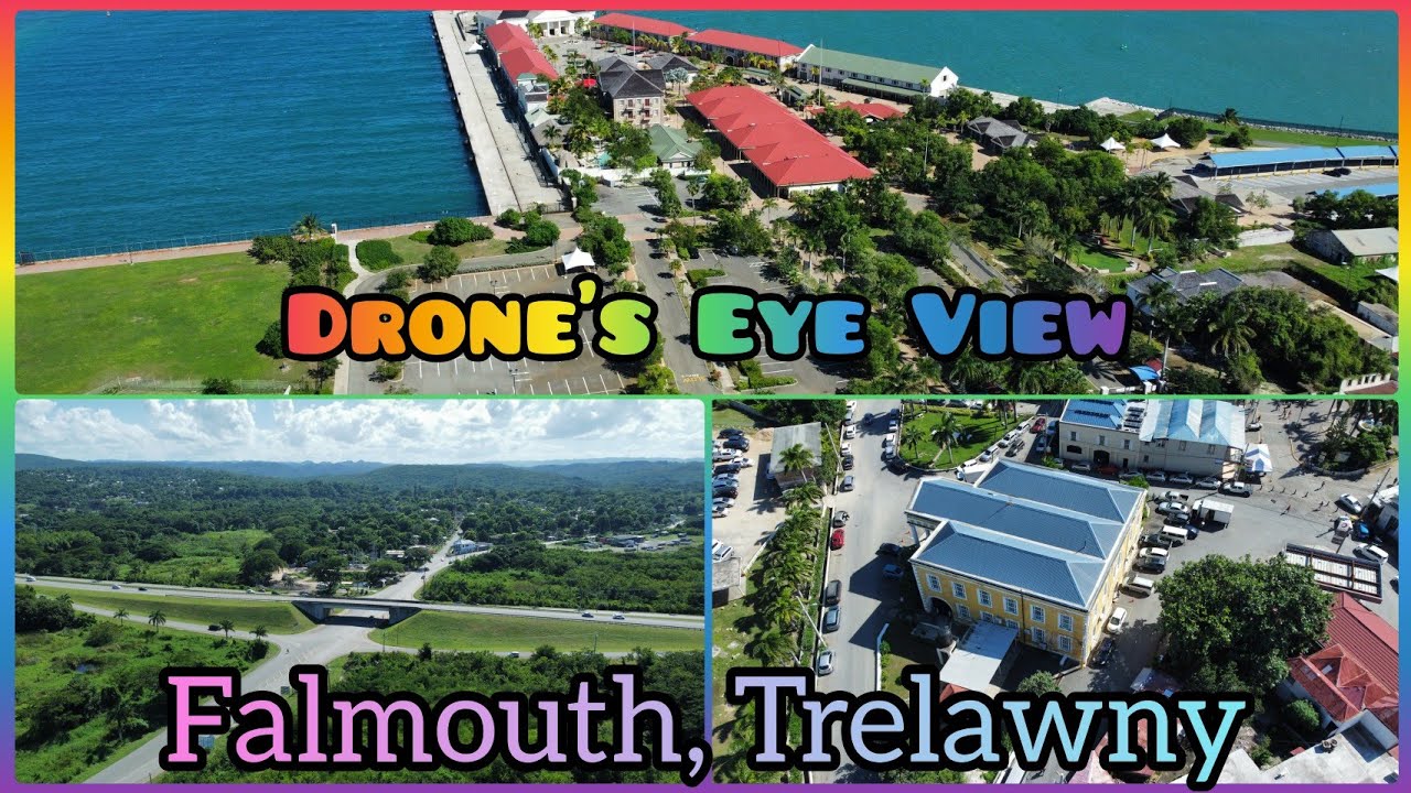 Falmouth: Trelawny, Jamaica in 4K | Best Drone Footage of Falmouth | Drone's Eye View