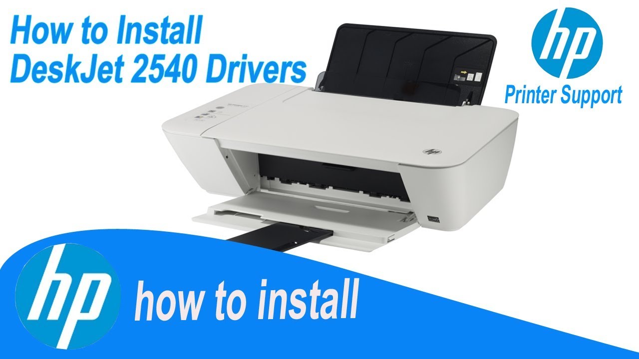 HP Deskjet 2540 Drivers | Full Installation Guide [January 2024]