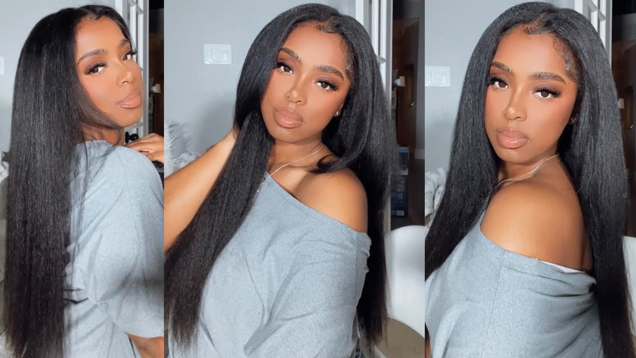 The Best Natural Upart Wig! Yaki Straight Ft Wiggins Hair