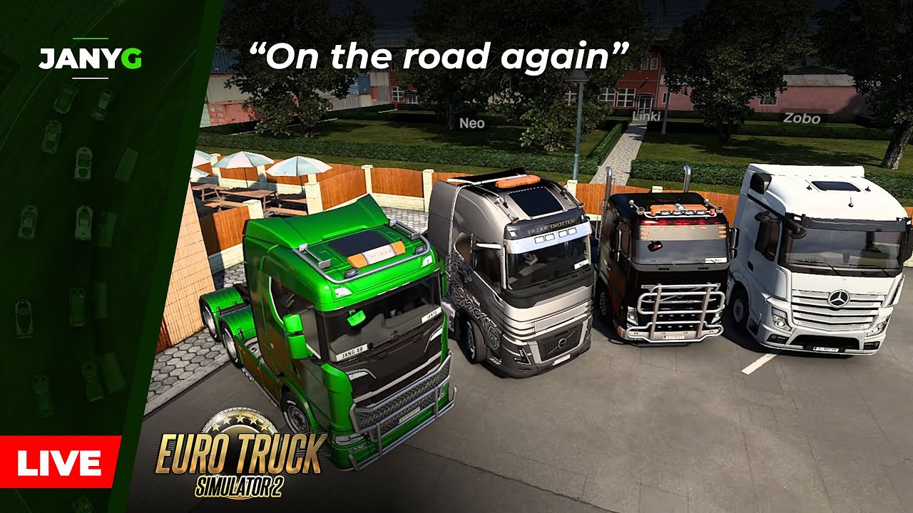 "On the road again" | Euro Truck Simulator 2 | VR | Oculus Rift S