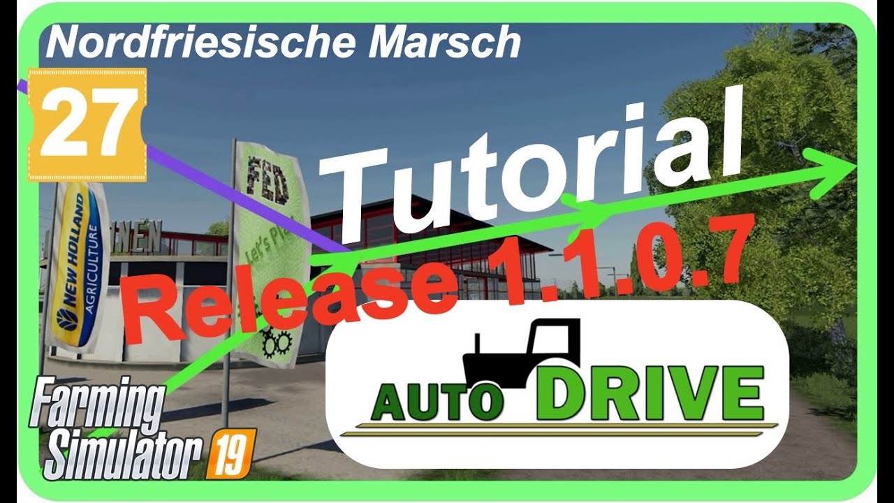 PC LS19 AutoDrive Tutorial #27 
